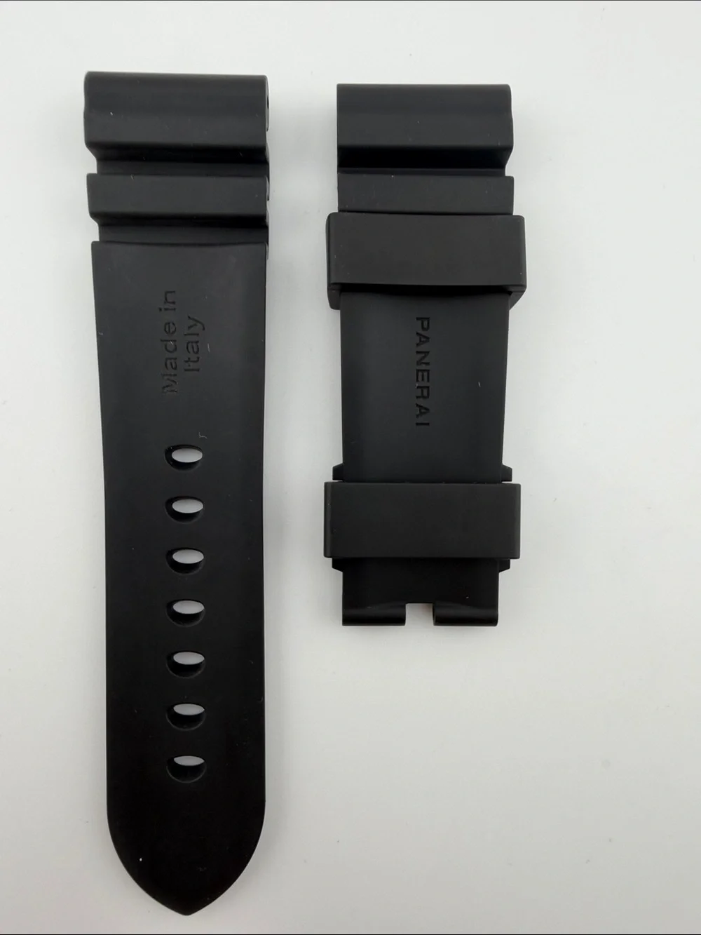 Panerai FKM Watch Strap with Logo - 24mm/22mm